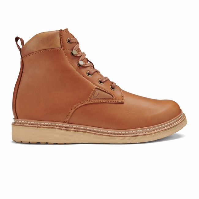 Zapatos Olukai Kilakila - Botas Hombre Cafes 20530-486